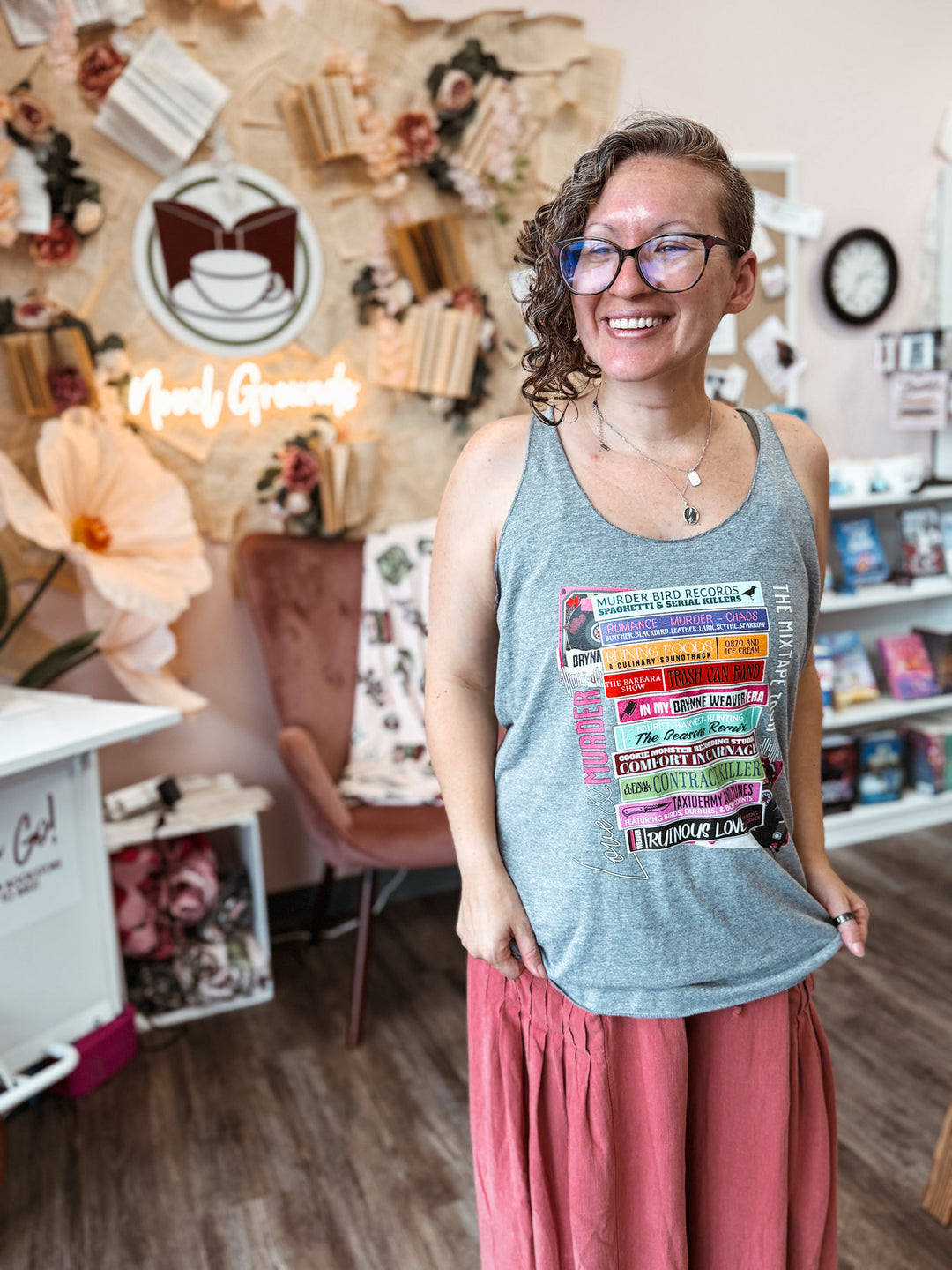 Brynne Weaver Mixtape Racerback Tank