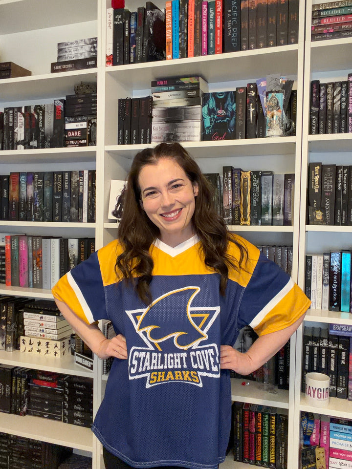 Starlight Cove Sharks Football Jersey
