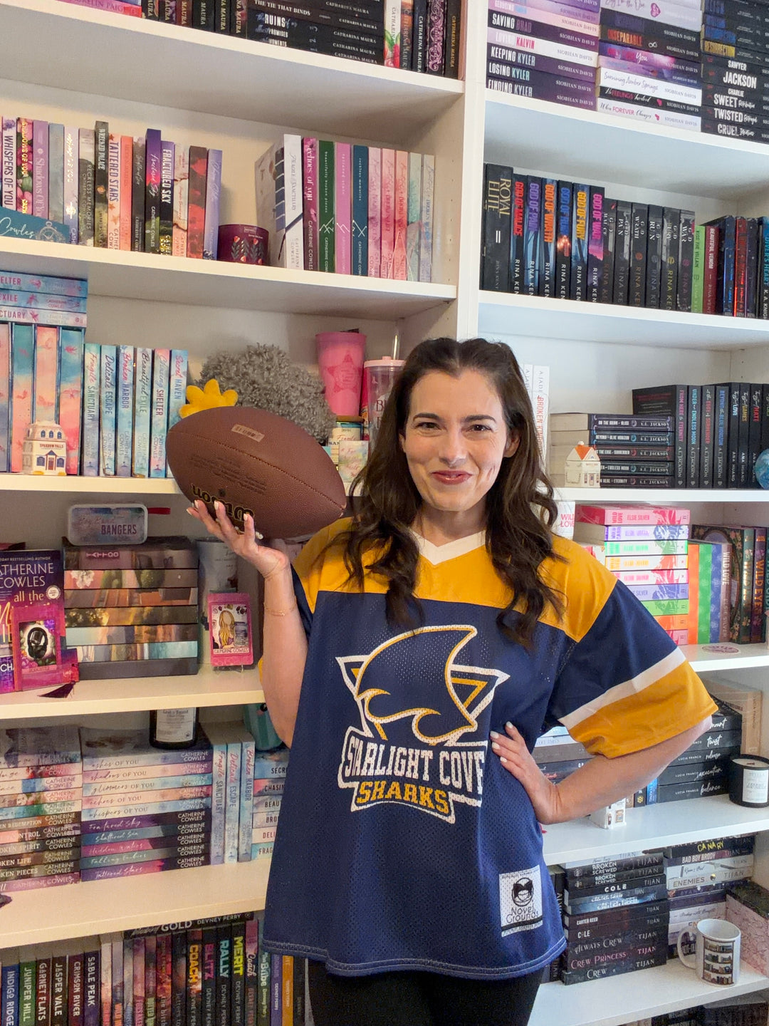 Starlight Cove Sharks Football Jersey