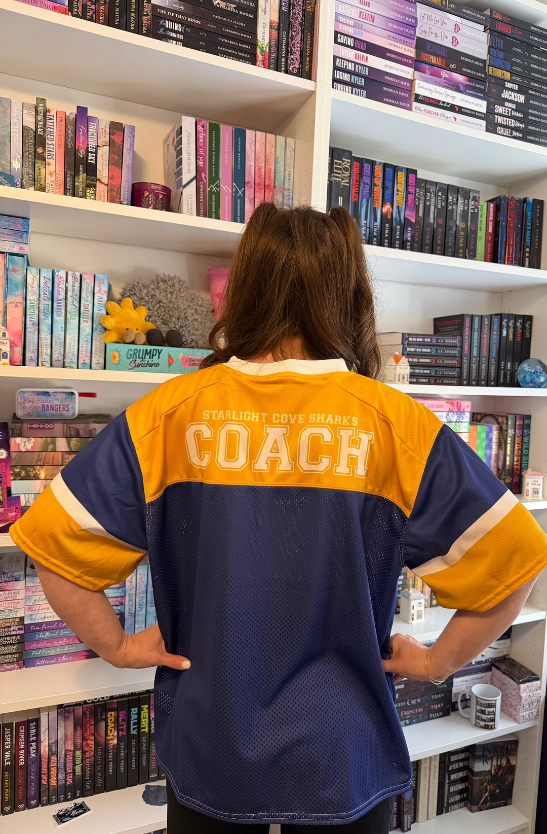 Starlight Cove Sharks Football Jersey