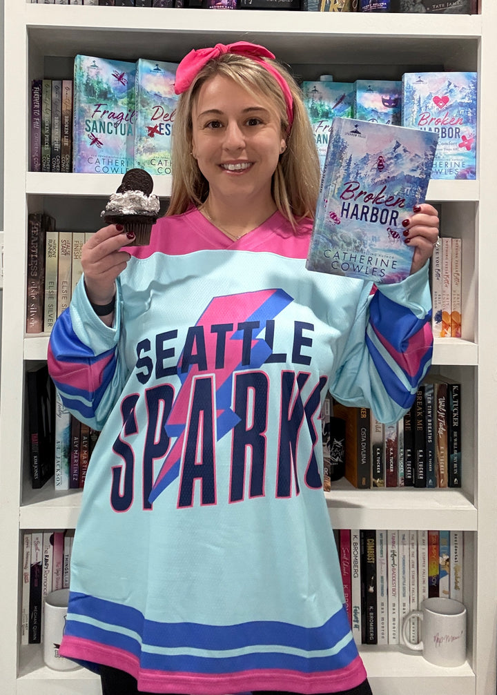 Seattle Sparks Jersey Recycled Hockey Fan Jersey