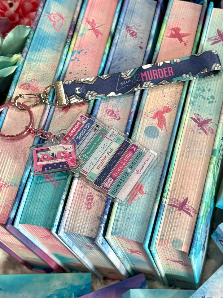 Pre-Order: Sparrow Falls Romance Mixtape Lanyard + Keychain