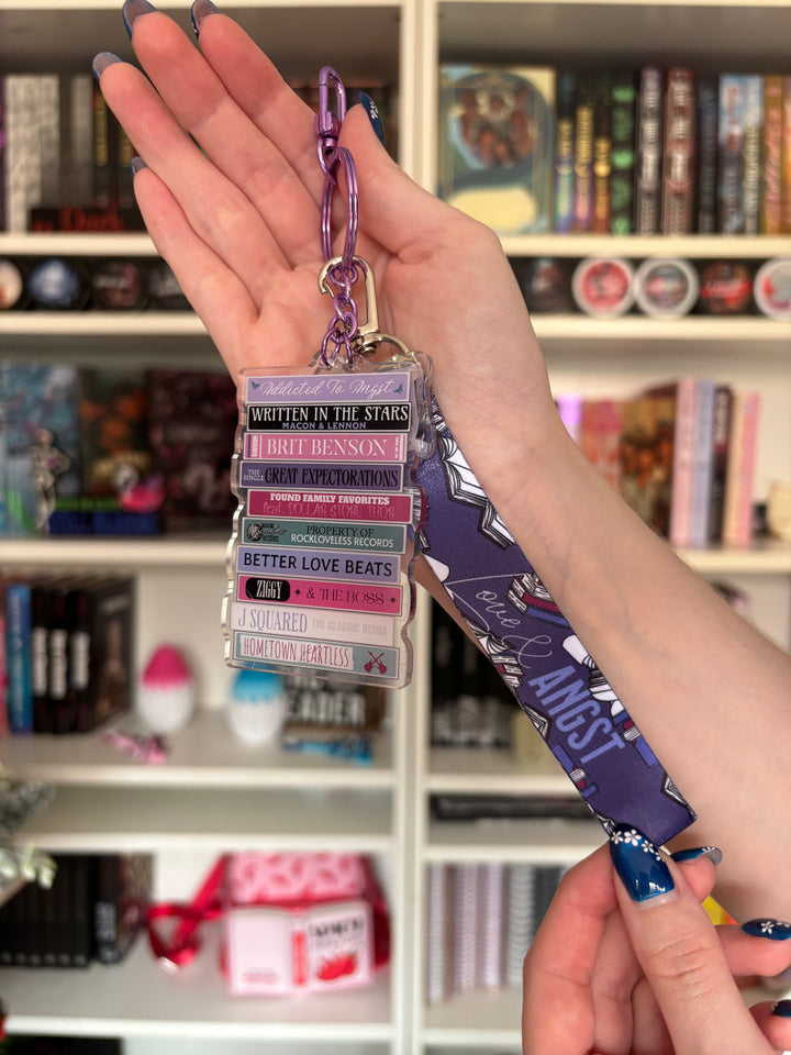 Brit Benson Romance Mixtape Lanyard + Keychain