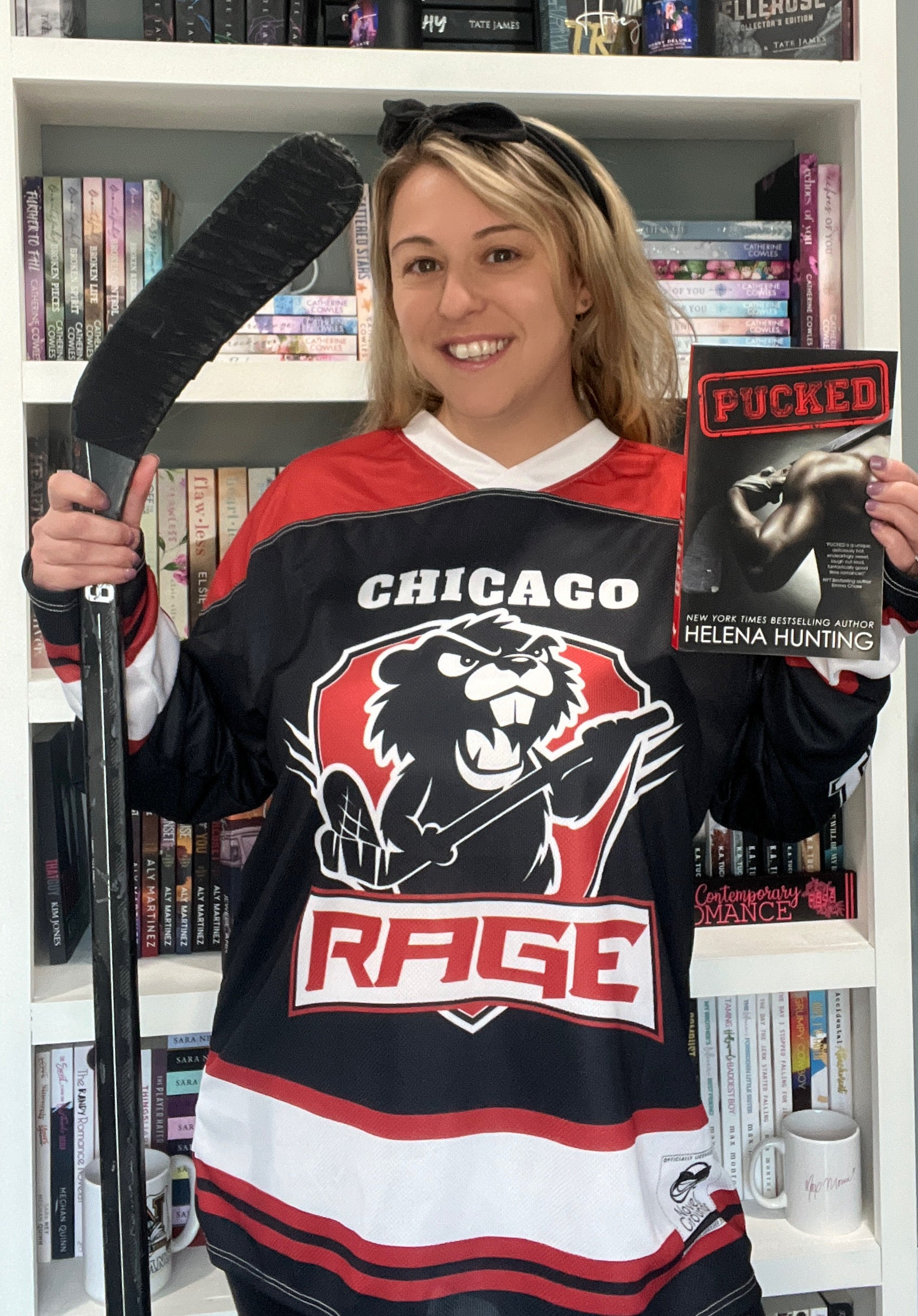 Chicago Rage Recycled Hockey Fan Jersey Novel Grounds