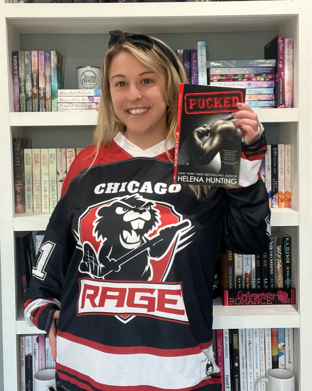 Chicago Rage Recycled Hockey Fan Jersey