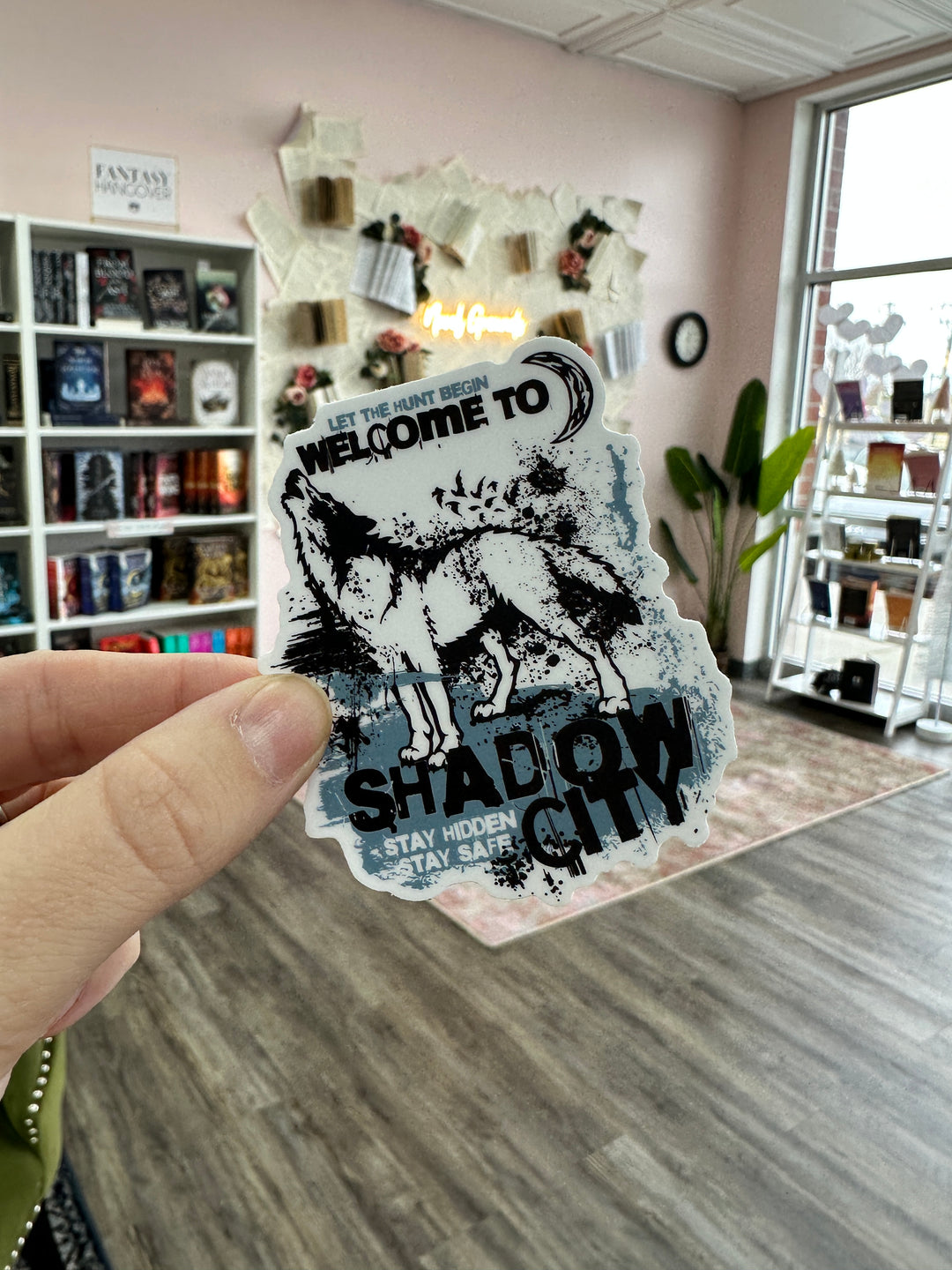 Jen L Grey - Shadow City Sticker