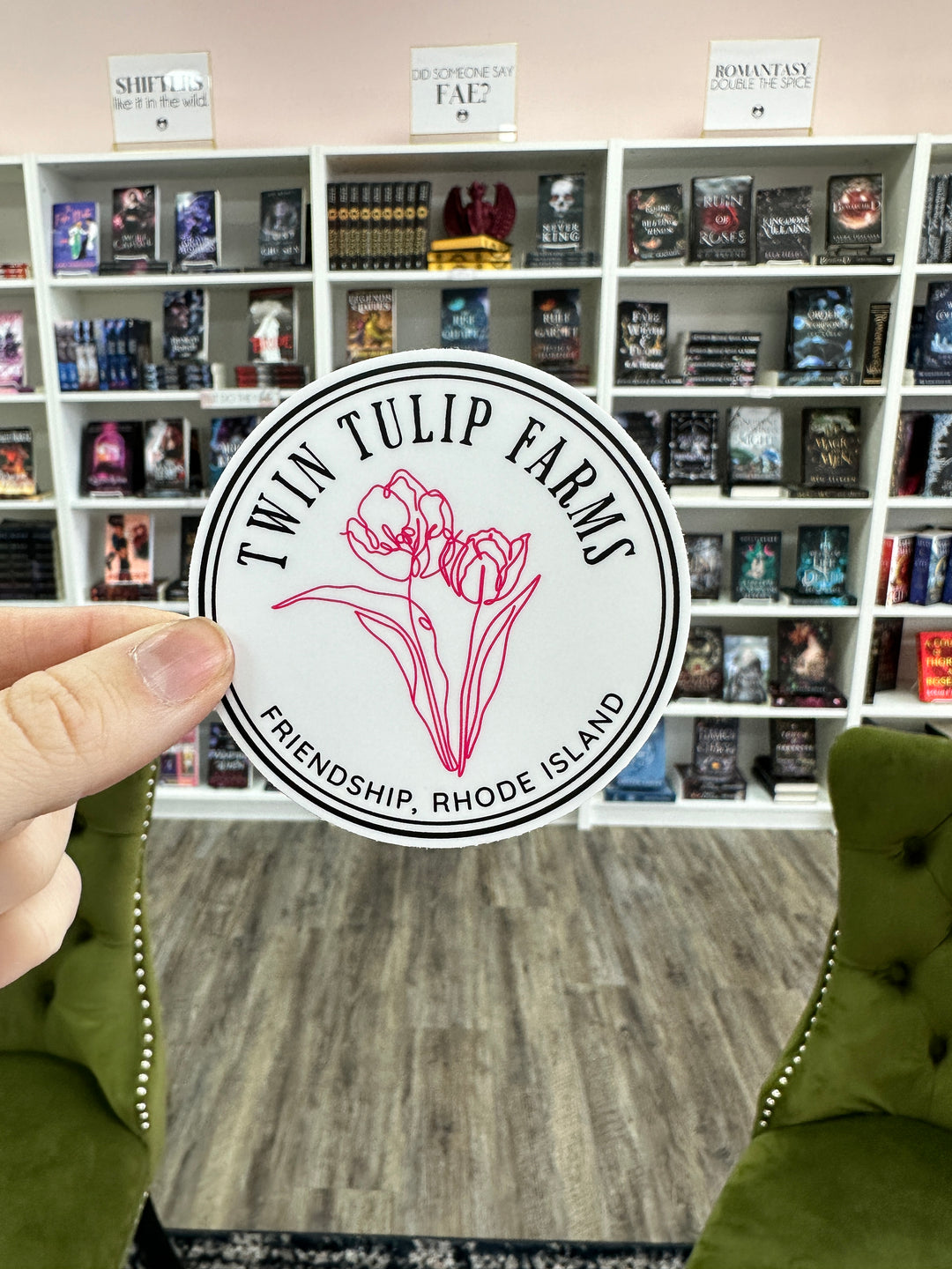 Kate Canterbary - Twin Tulip Farms Sticker