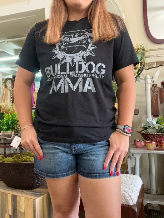 Nikki Castle: Bulldog MMA Gym Unisex T-Shirt - Novel Grounds
