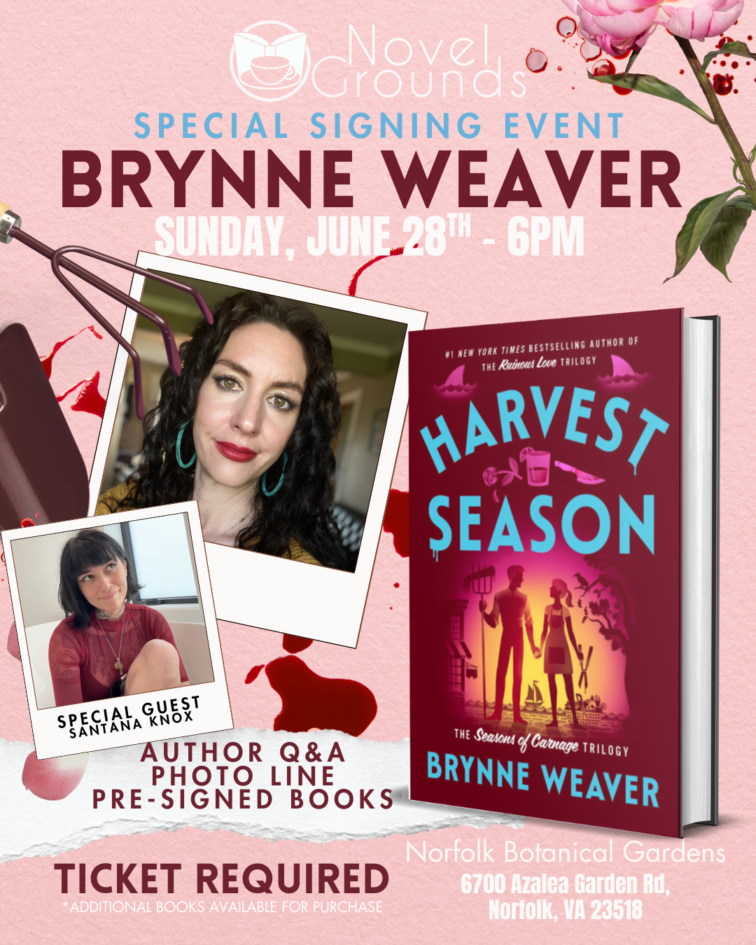 SIGNING: Brynne Weaver &amp; Santana Knox Event