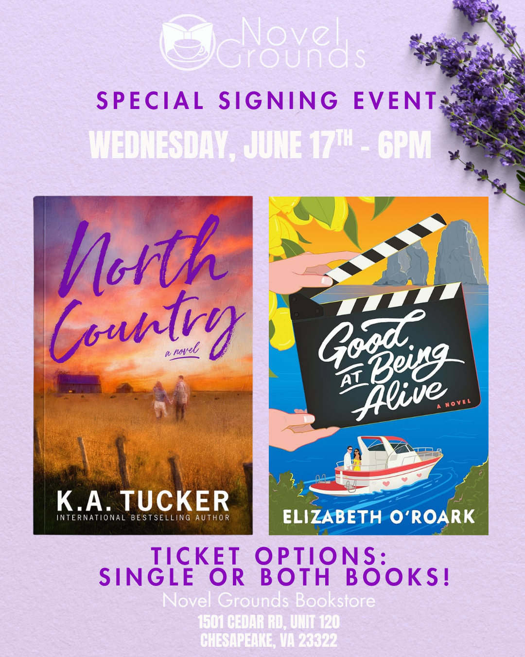 Signing: K.A. Tucker &amp; Elizabeth O&