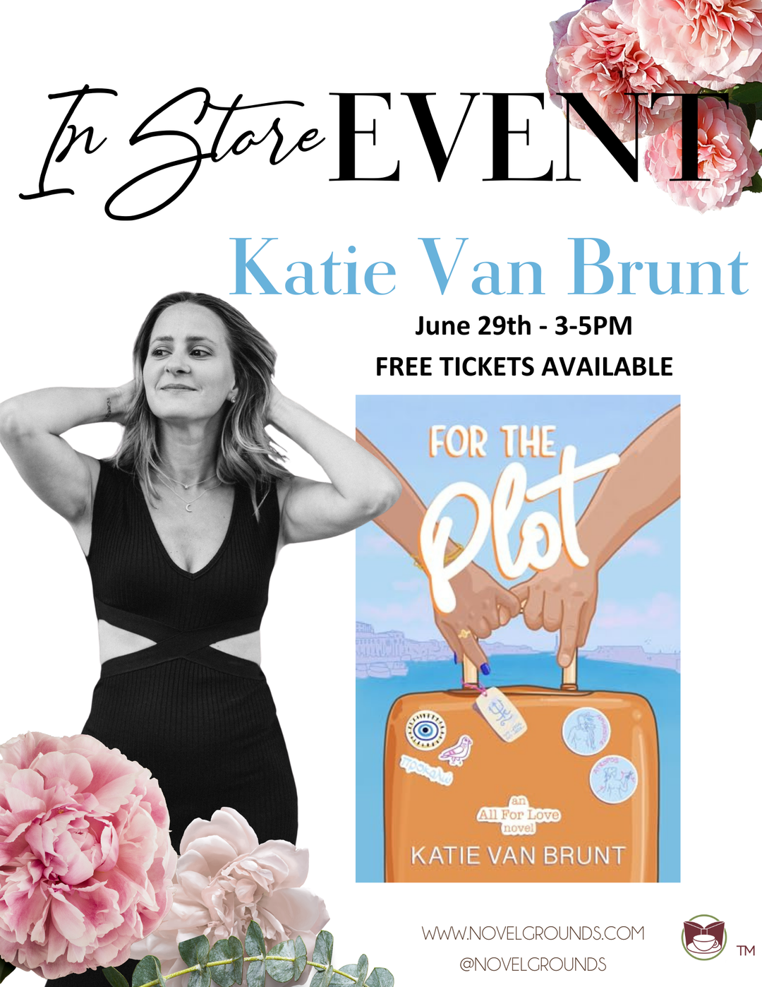 Katie Van Brunt Signing Event Ticket - June 29th - 3-5pm