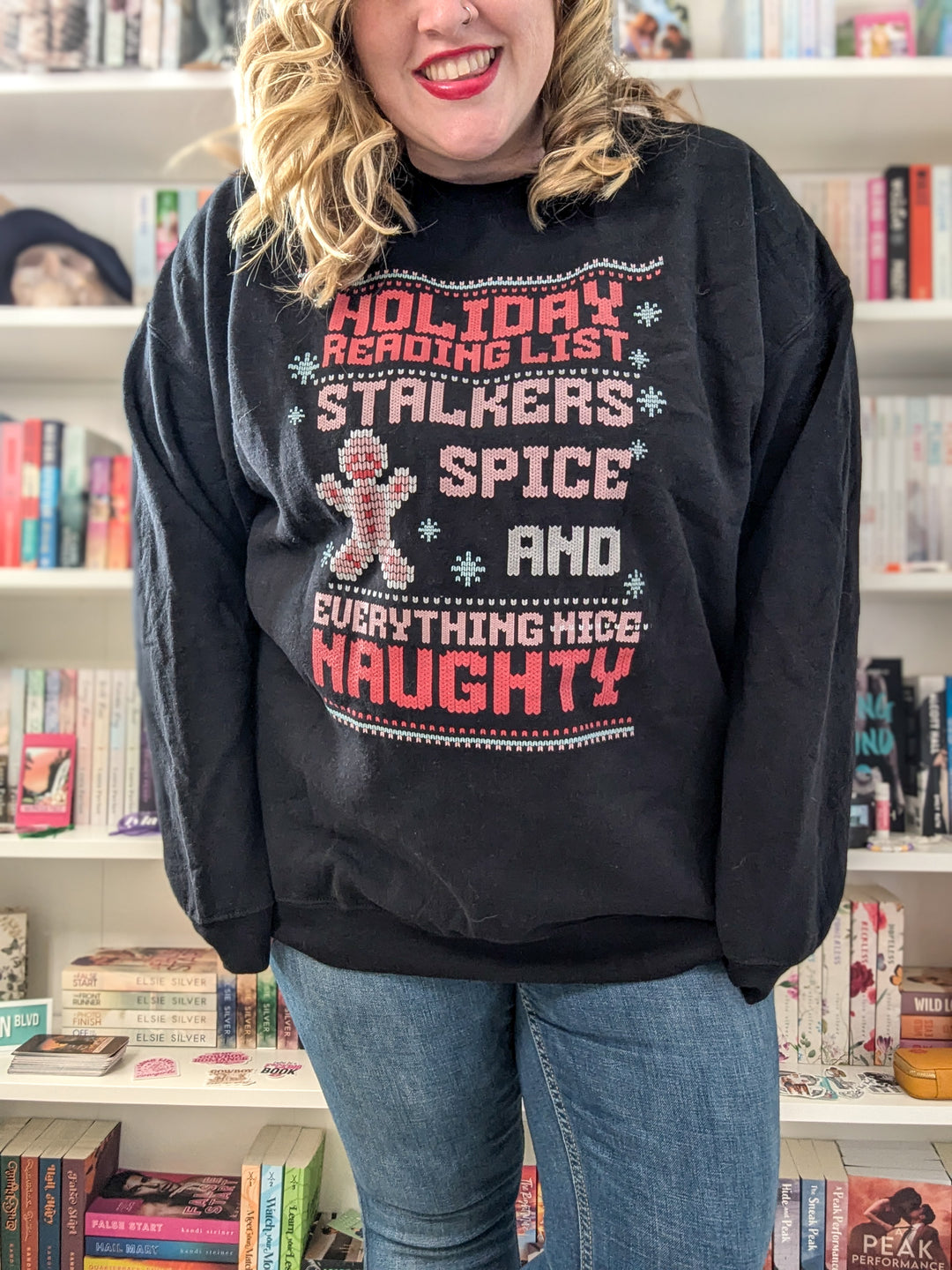 Holiday Reading List Unisex Sweatshirt