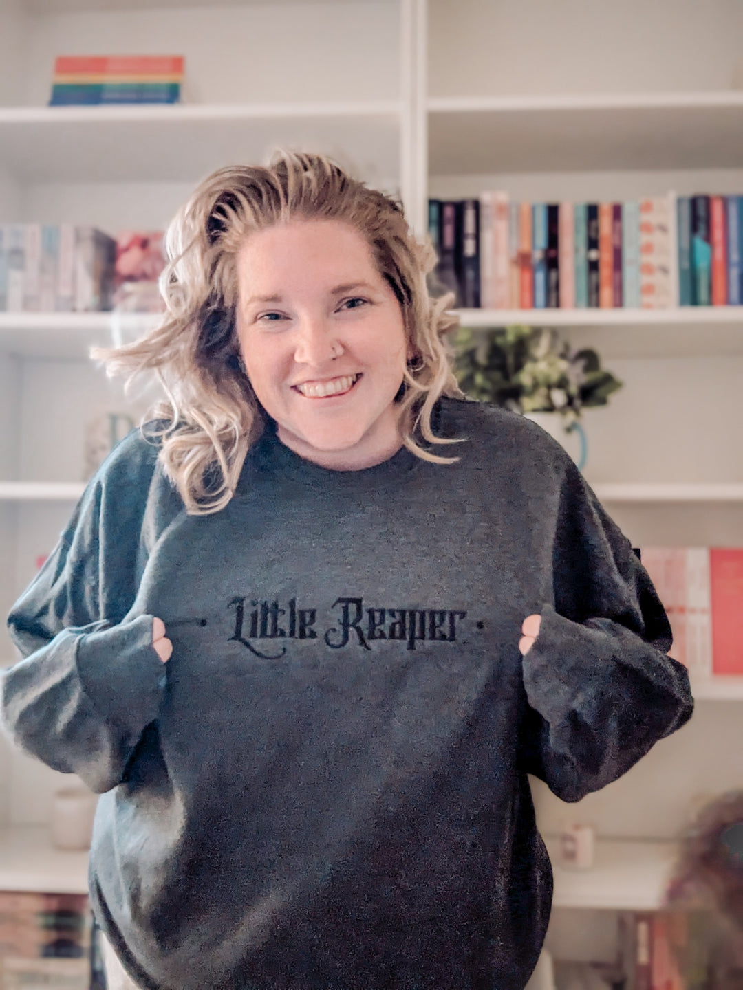 Little Reaper Embroidery Unisex Sweatshirt