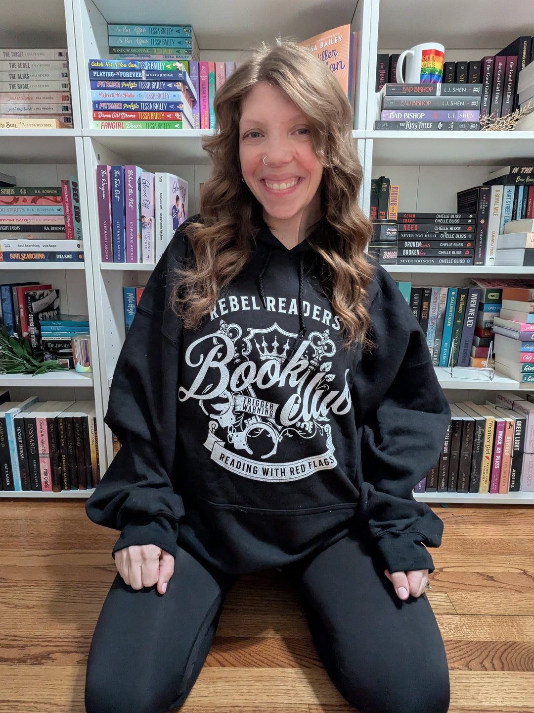 Rebel Readers Book Club Unisex Hoodie
