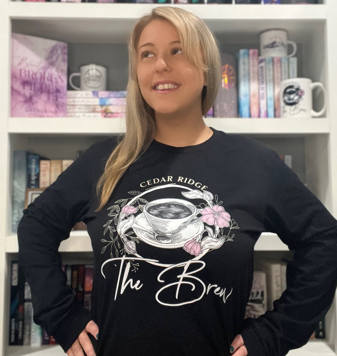 Catherine Cowles- The Brew Unisex Long Sleeve Tee