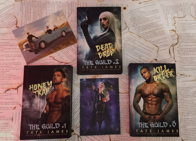 Tate James- Group Art Bundle- MK Fight, Guild Car Ride, Hades Dance