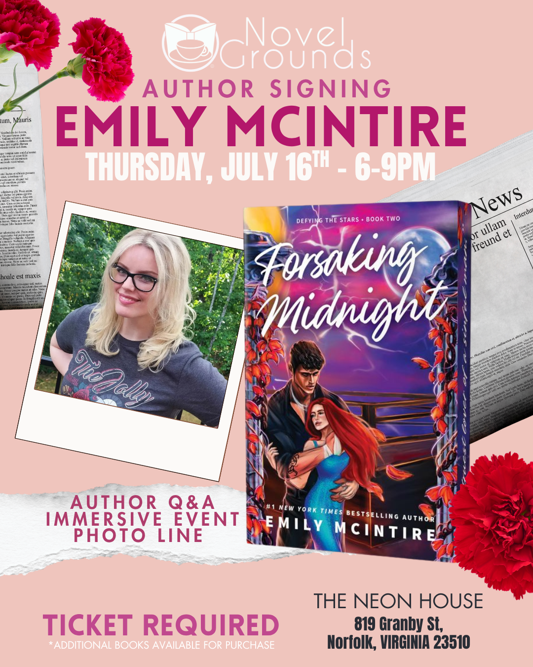 Signing: Emily McIntire Event 7/16