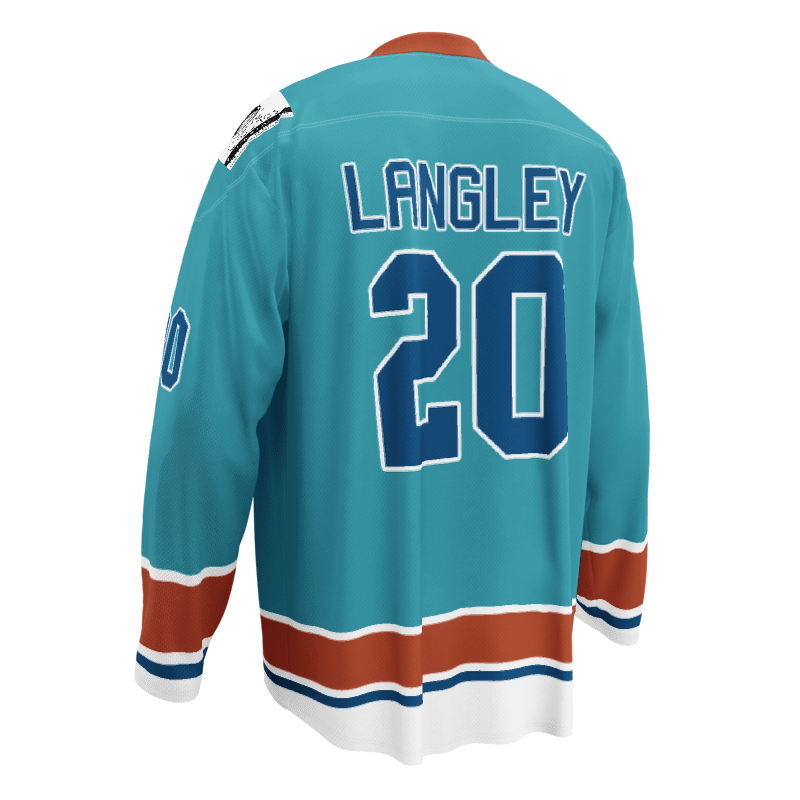 【YOURNUS】Horty Jersey Half Sleeve Jacksonville Rays Recycled Hockey Fan Jersey – Novel Grounds