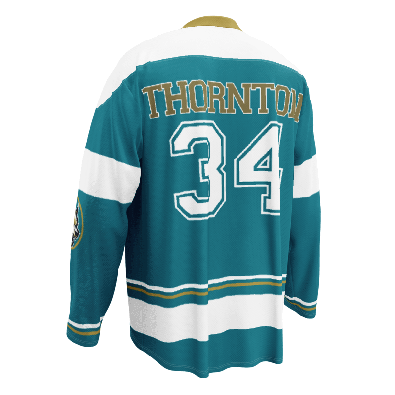 Golden Claw Celtic Wolves Recycled Hockey Fan Jersey