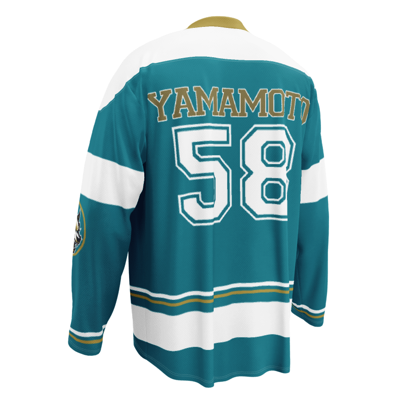Golden Claw Celtic Wolves Recycled Hockey Fan Jersey