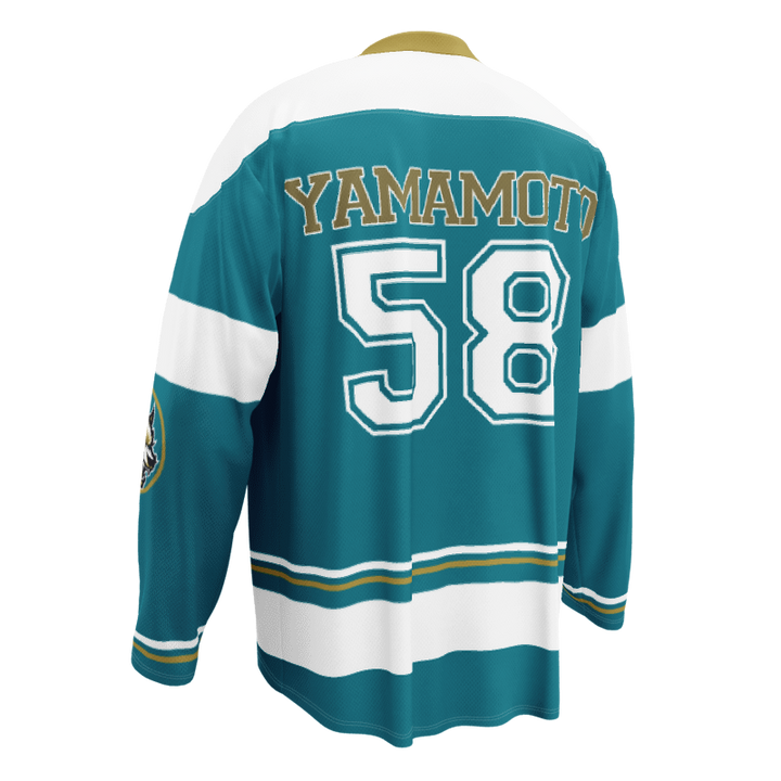 Golden Claw Celtic Wolves Recycled Hockey Fan Jersey