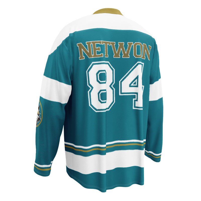 Golden Claw Celtic Wolves Recycled Hockey Fan Jersey
