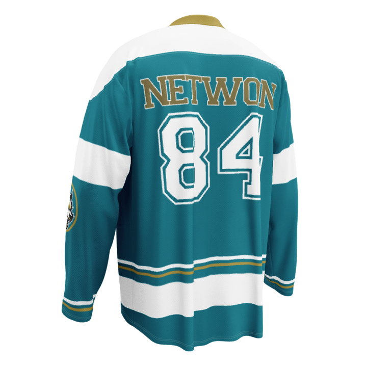 Golden Claw Celtic Wolves Recycled Hockey Fan Jersey