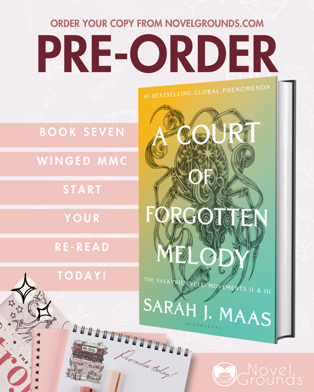 Pre-Order: A Court of Forgotten Melody (A Court of Thorns and Roses, 7)