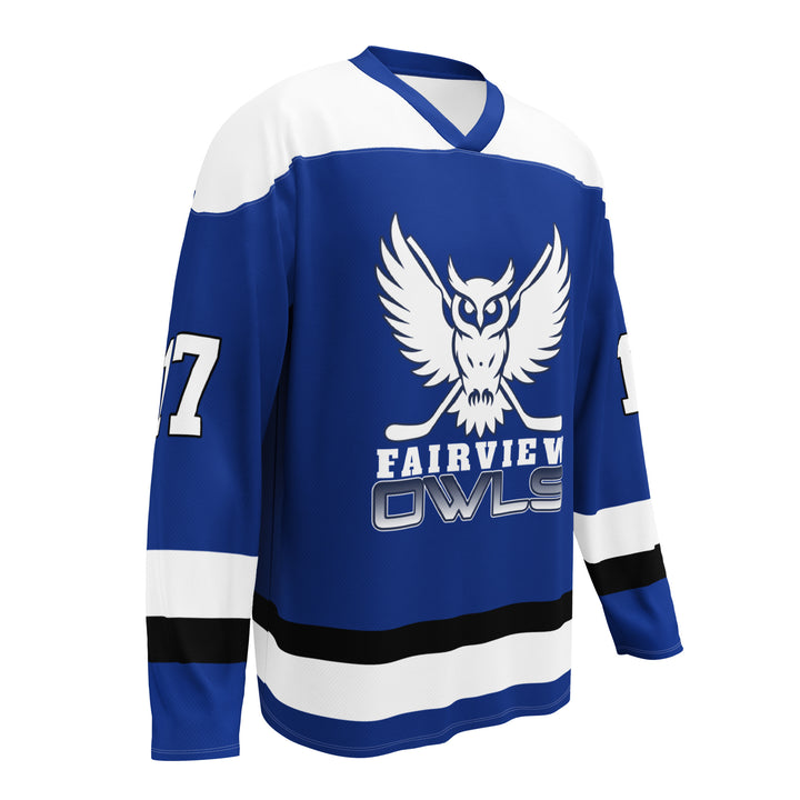 Claire Contreras - Fairview Owls Recycled Hockey Fan Jersey