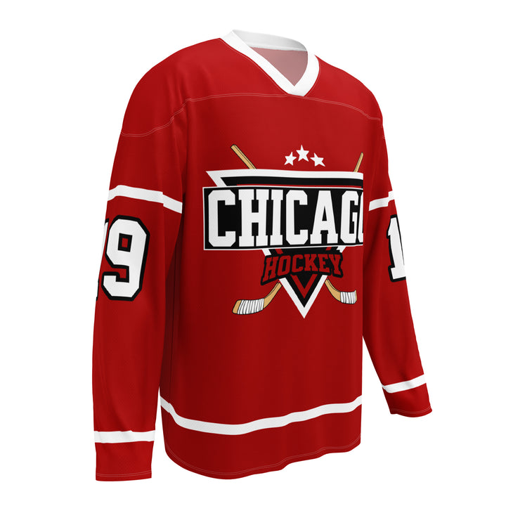 Chicago Hockey  - Lupo Recycled Hockey Fan Jersey