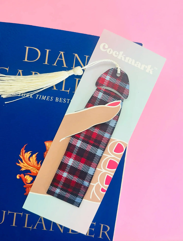 Highlander Cockmark: Blue Plaid