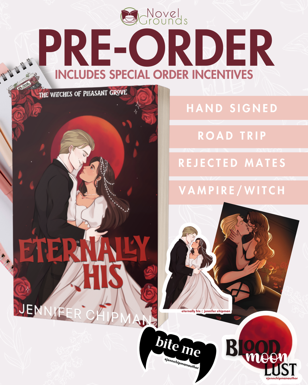 Pre-Order: Eternally His (Witches of Pleasant Grove Book 4)