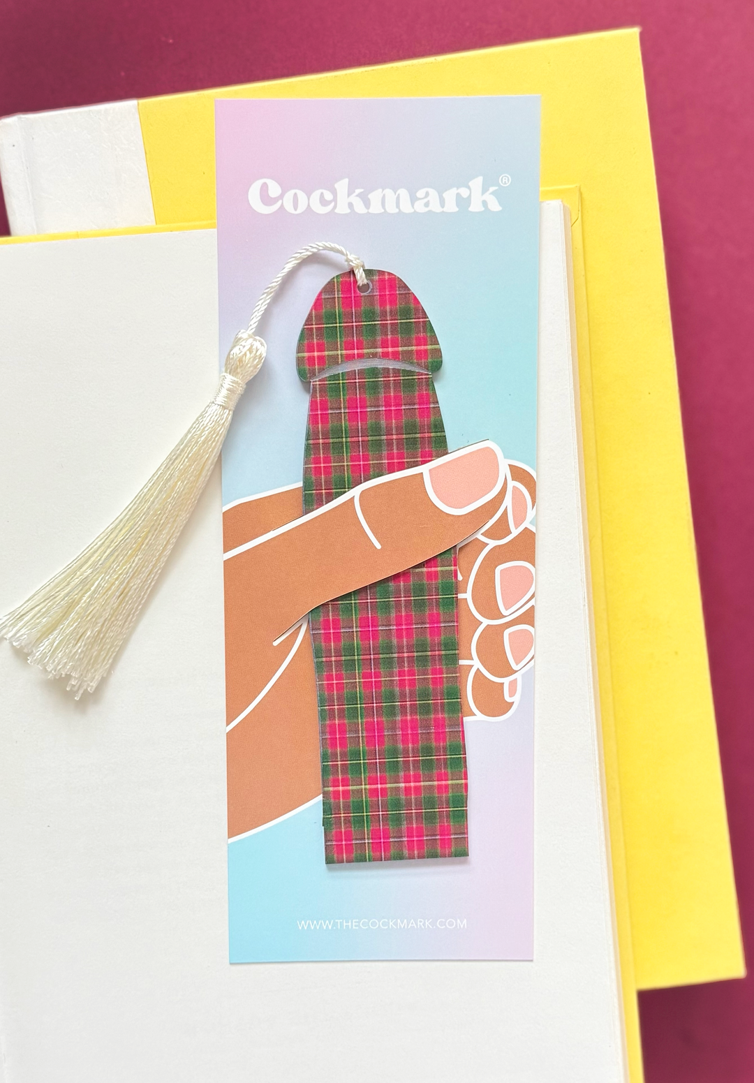 Highlander Cockmark: Blue Plaid