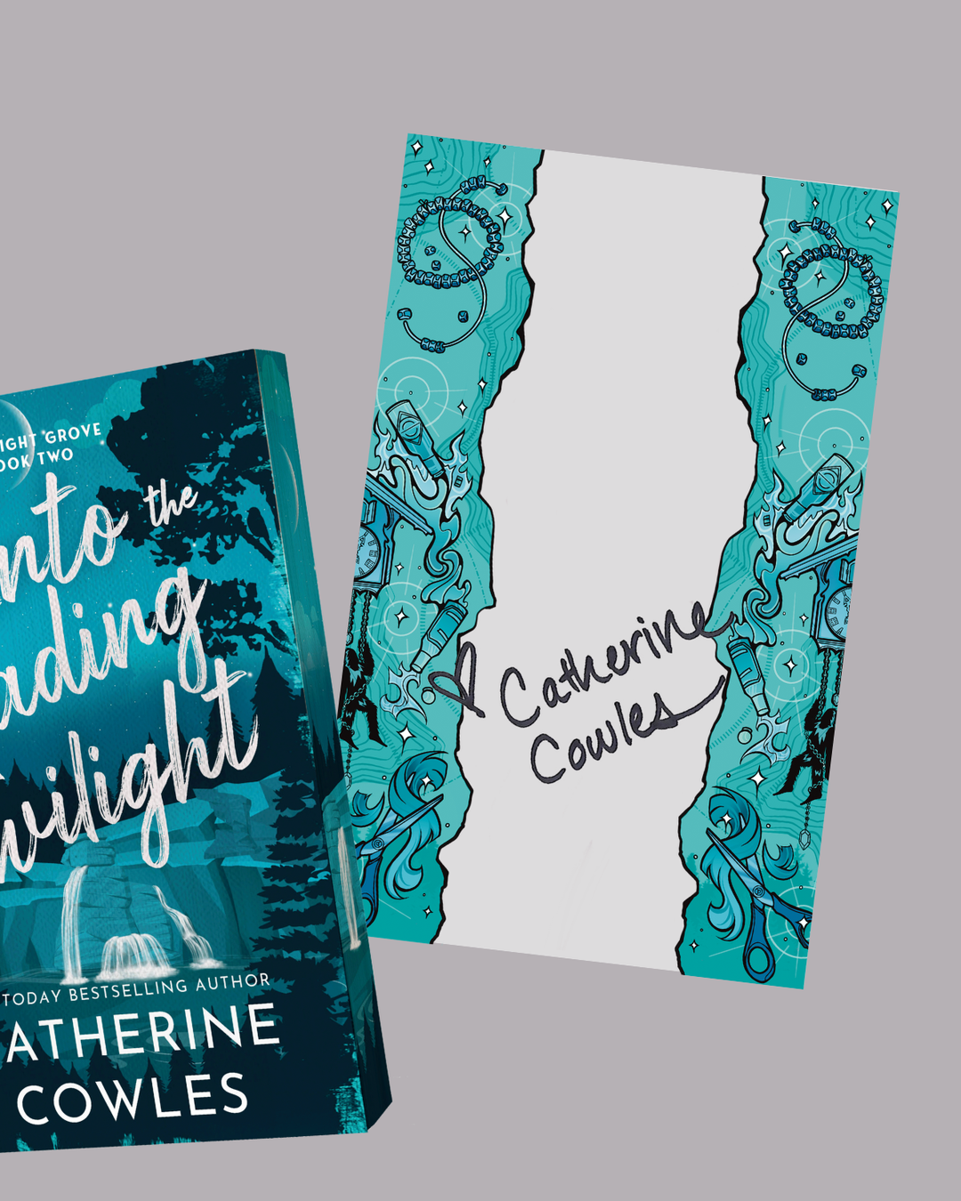 Into the Fading Twilight Novel Notes® - Digitally Signed Overlay