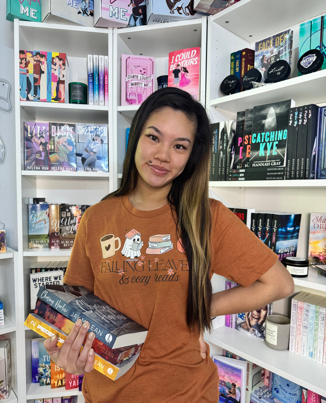 Fall Cozy Reads Unisex T-Shirt