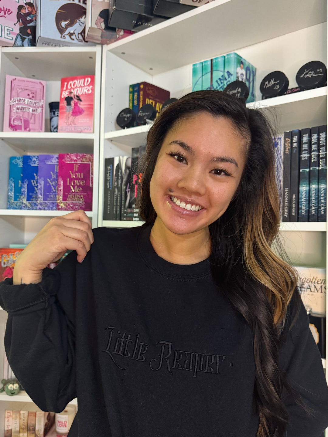 Little Reaper Embroidery Unisex Sweatshirt