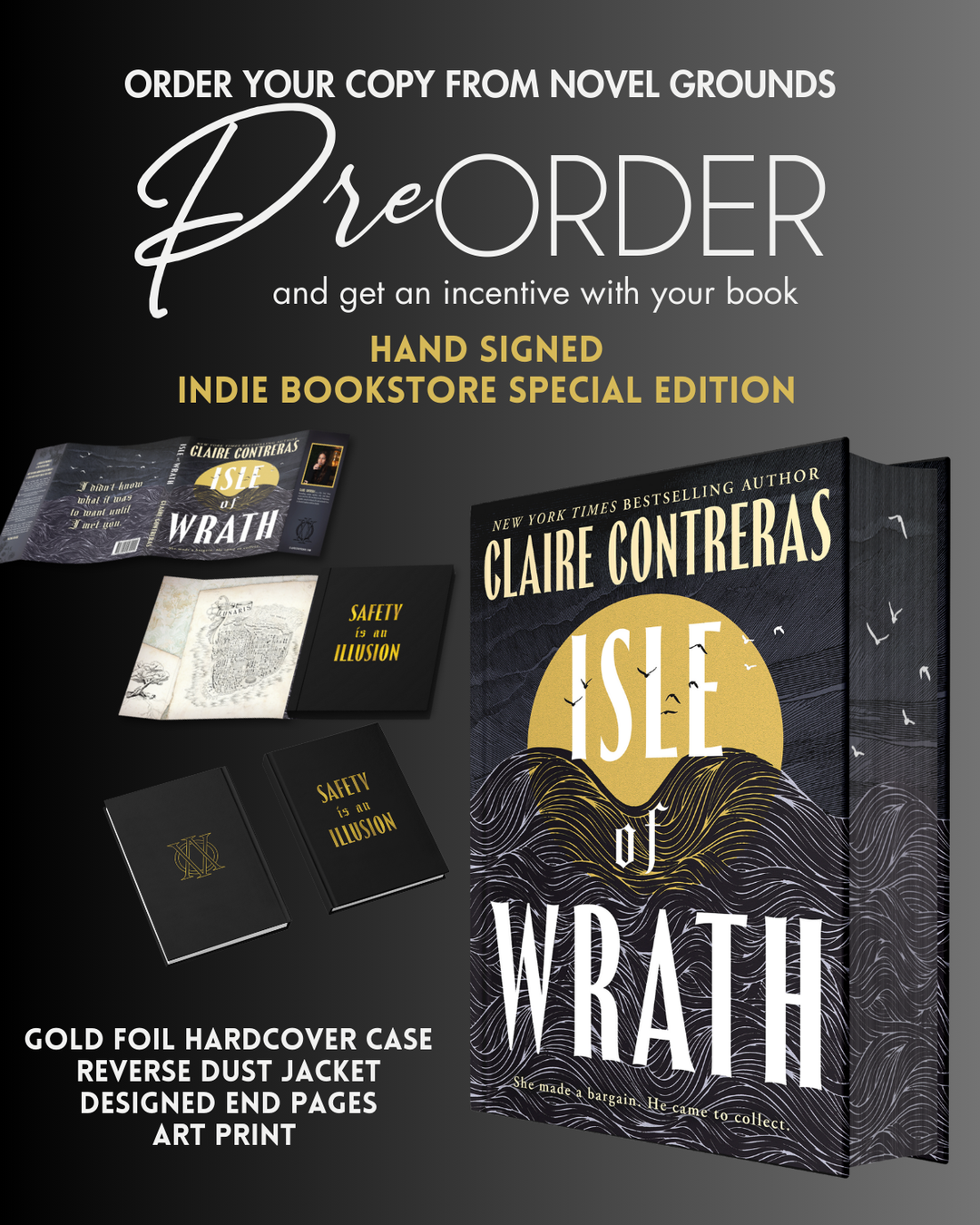Pre-Order: Isle of Wrath (Indie Bookstore Edition)