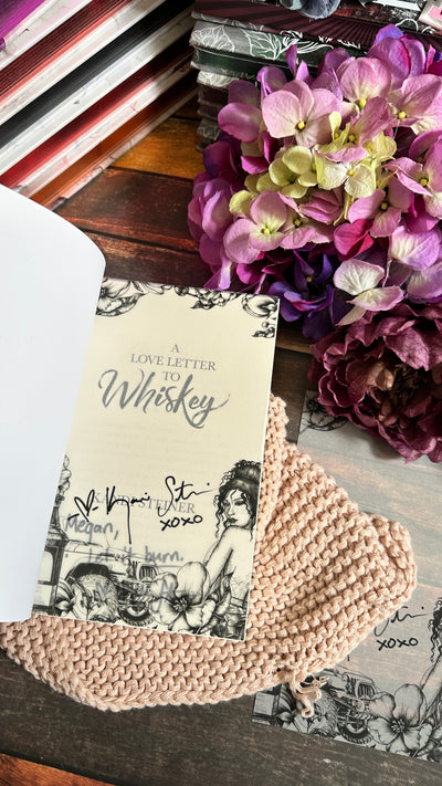 Kandi Steiner- A Love Letter To Whiskey Novel Note-Digitally Signed Overlay Print