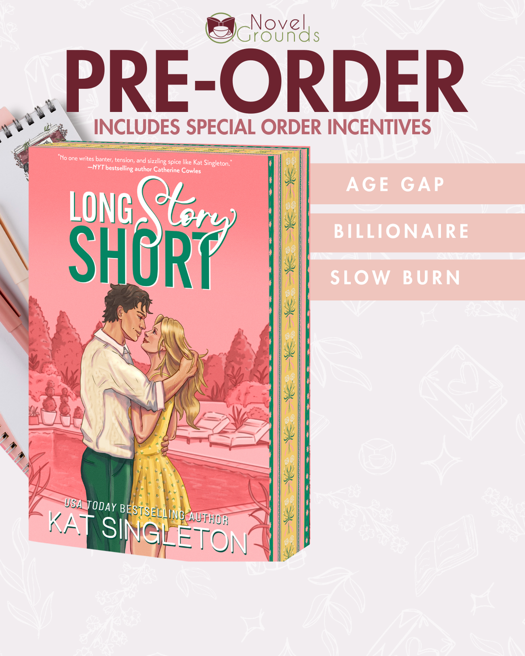Pre-Order:  Long Story Short (Pembroke Hills Book 4)