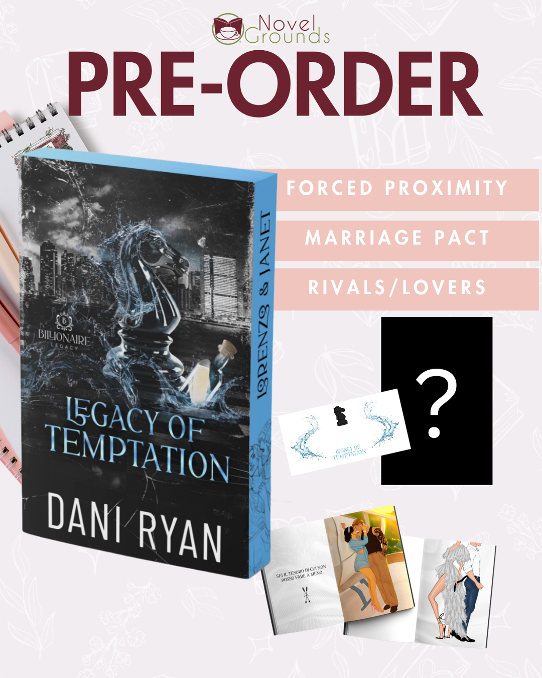 Pre-Order: Legacy of Temptation  (Billionaire Legacy, Book 2)