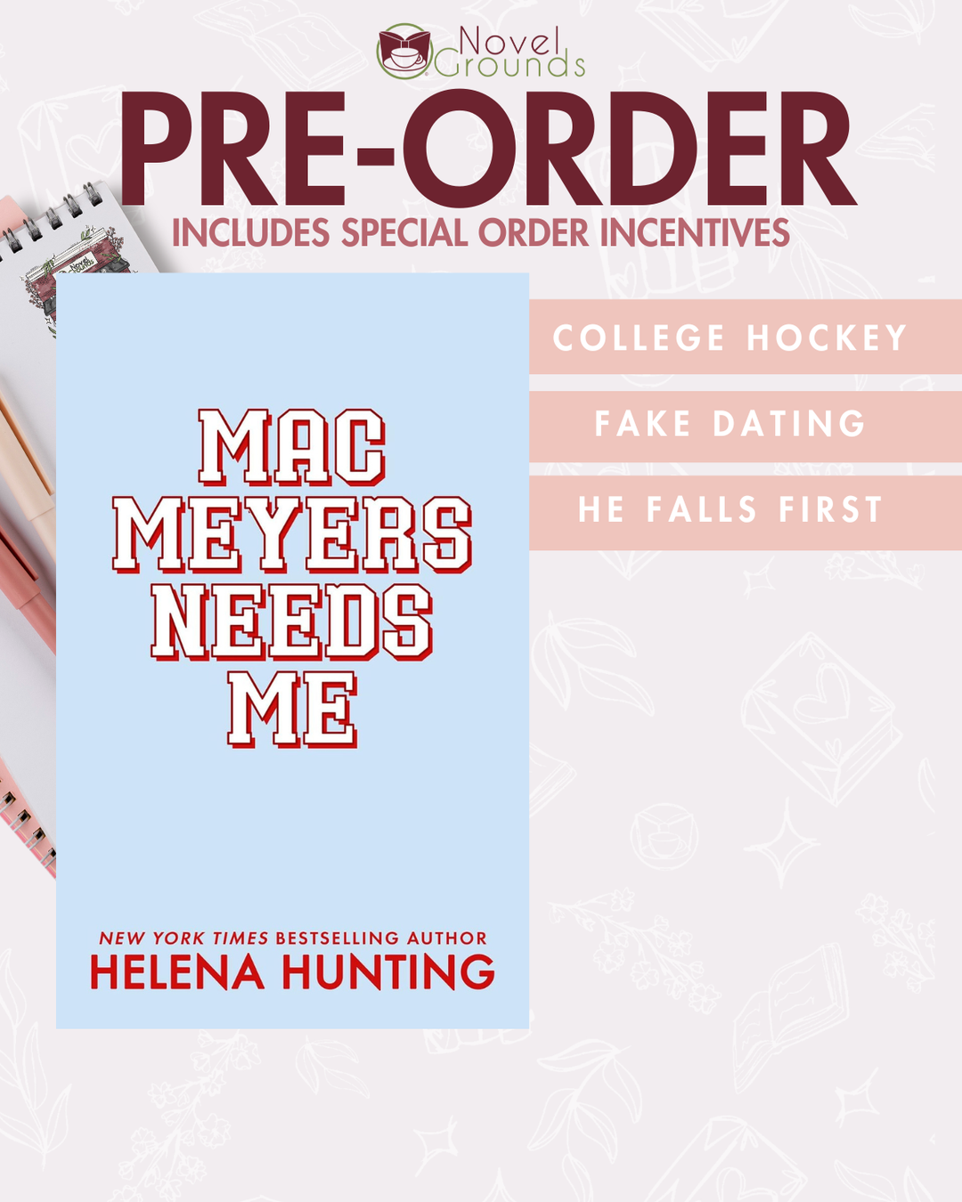 Pre-Order: Mac Meyers Needs Me (Tilton University Book 2)