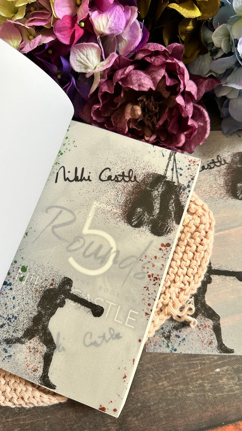 Nikki Castle- The Fight Game Novel Note-Digitally Signed Overlay Print
