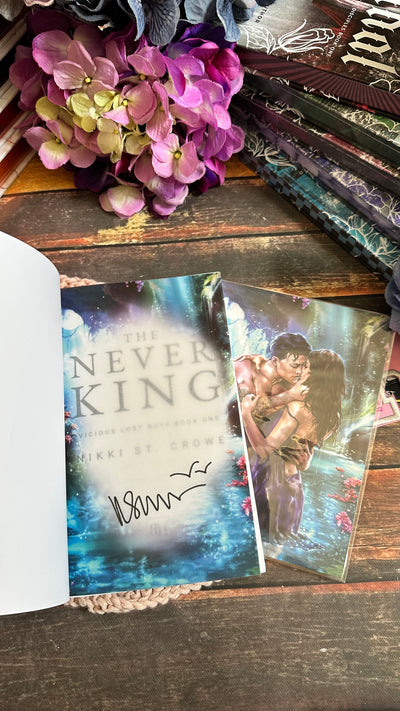 Nikki St. Crowe- Vicious Lost Boys Novel Note-Digitally Signed Overlay Print
