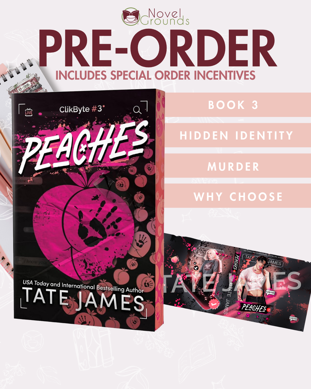 Pre-Order: Peaches (ClikByte Book 3) Deluxe Editon