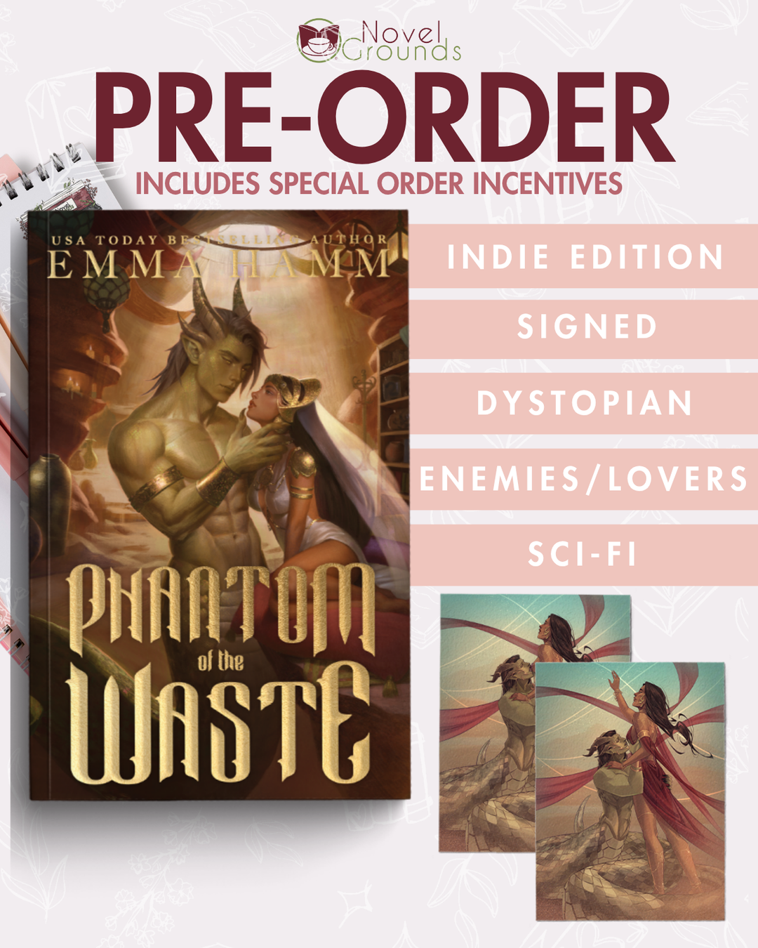 Pre-Order: Phantom of the Waste - Indie Bookstore Edition