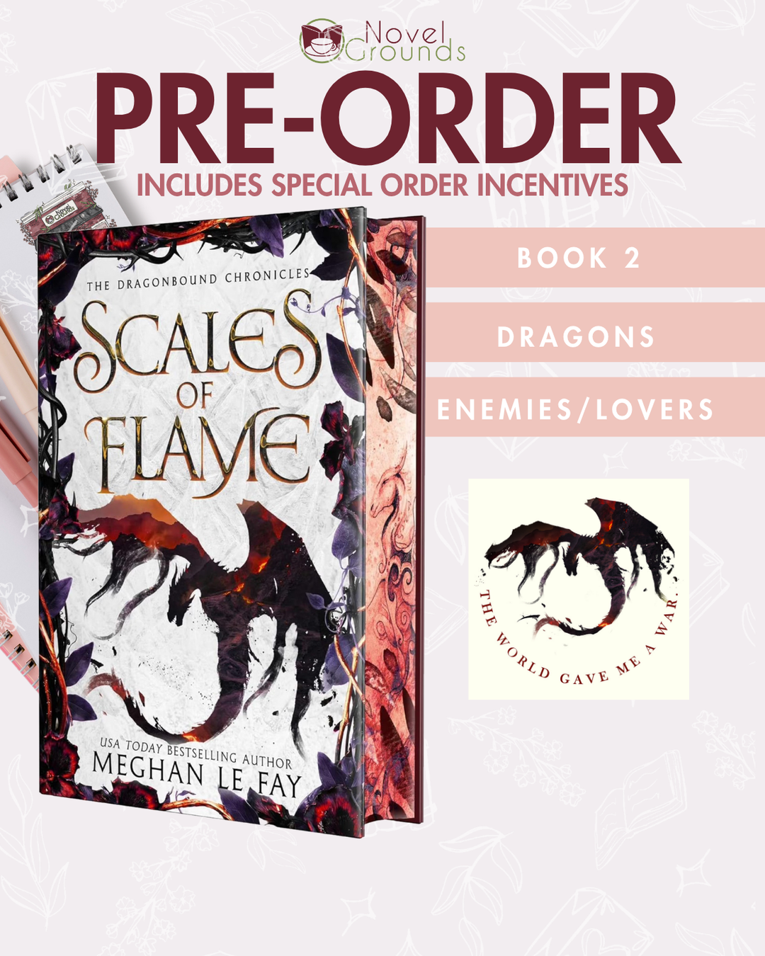 Pre-Order: Scales of Flame: Limited Special Edition (Dragonbound Chronicles)