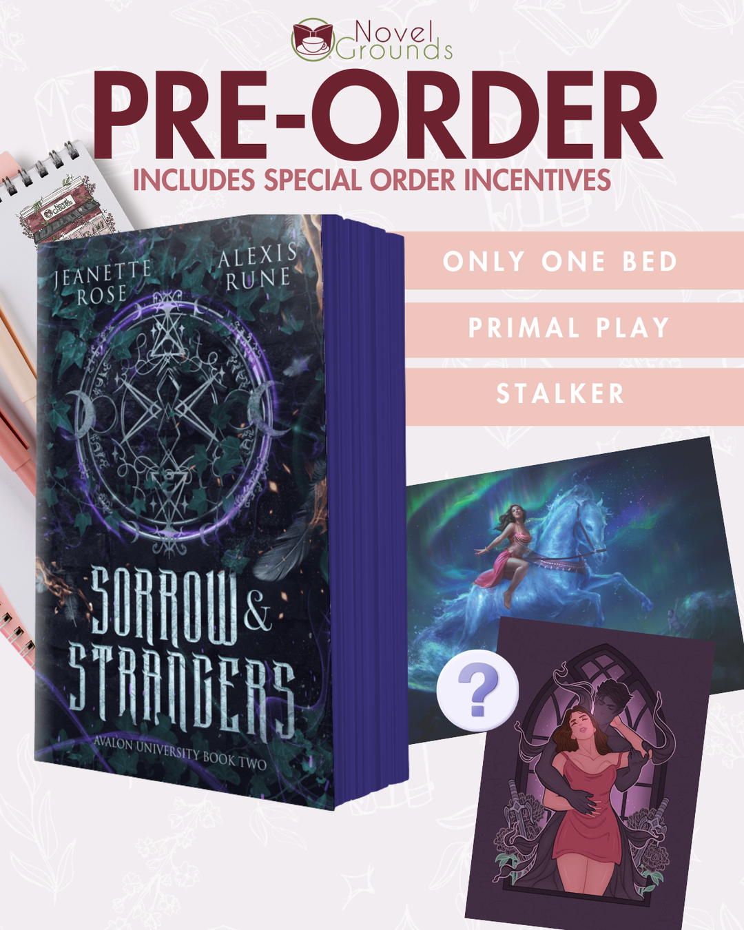 Pre-Order: Sorrow &amp; Strangers (Avalon University)