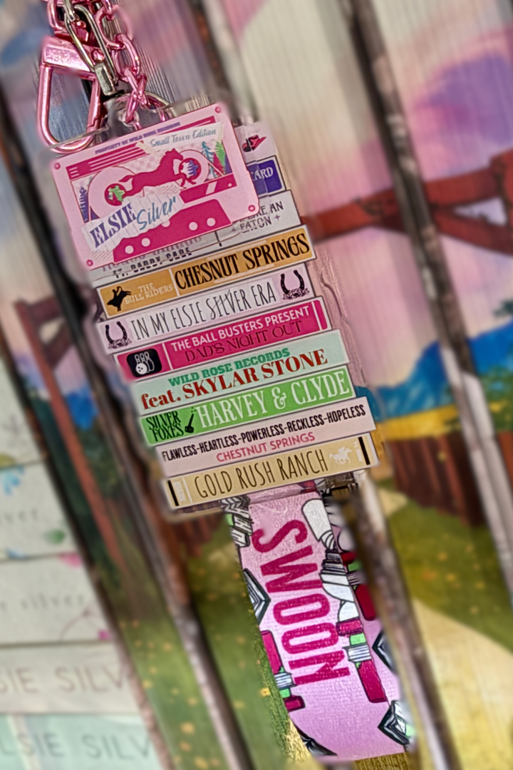 Elsie Silver Romance Mixtape Lanyard + Keychain