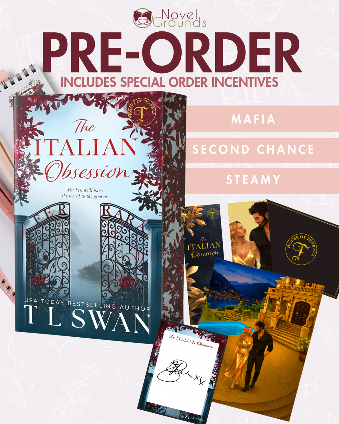 Pre-Order: The Italian Obsession (House of Ferrara)