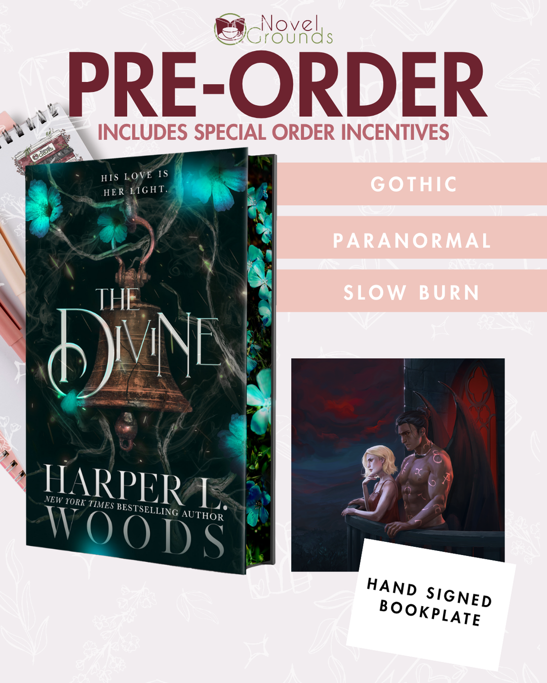 Pre-Order: The Divine (Coven of Bones Book 4)